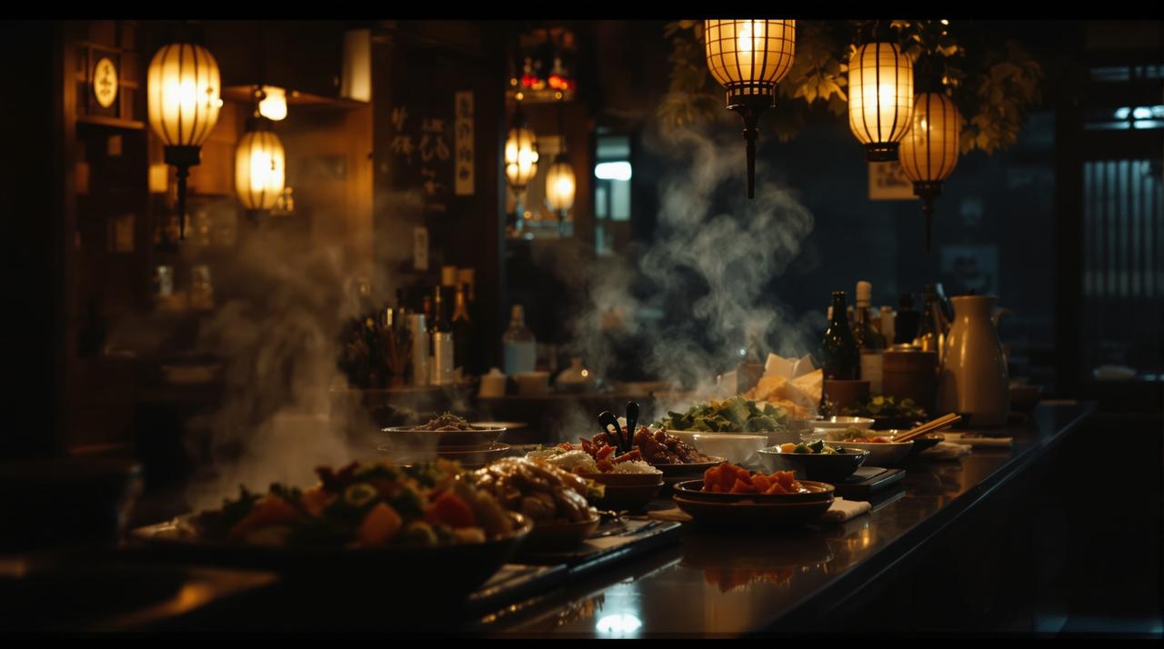 熊猫影院 - 深夜食堂 - 初雪夜的温暖一碗 熊猫影院 - 深夜食堂 - 初雪夜的温暖一碗